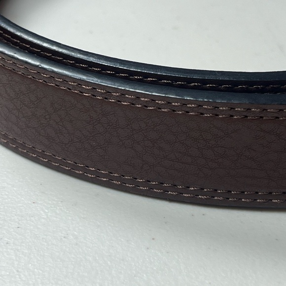 Nike Men’s Belt Reversible Pebble Brown and Black Size Small Belt Golf EUC - Picture 7 of 11